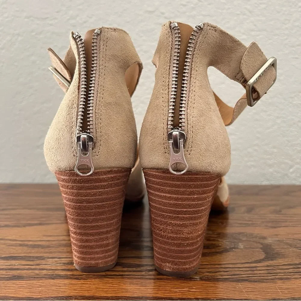 KORK-EASE Gazania Strap Sandals Suede Size 10
